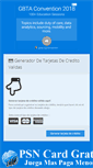 Mobile Screenshot of generadordetarjetasdecredito.net